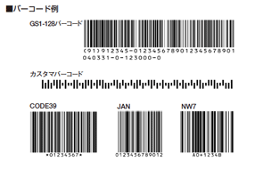 画像：「UCC/EAN-128バーコード」の高品質印刷対応